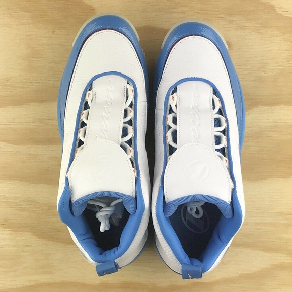 Reebok Iverson Legacy Blue White Basketball Shoes - Picture 6 of 9